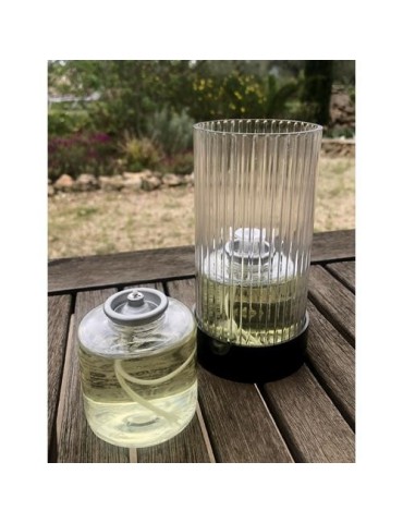 LAMPARA RUMBA DE ACEITE BIOLOGICO CON CITRONELA