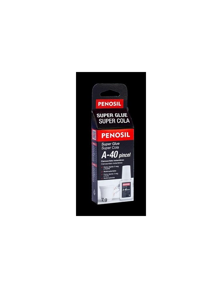 ADHESIVO CIANOACRILATO PENOSIL A-40 TUBO C/PINCEL