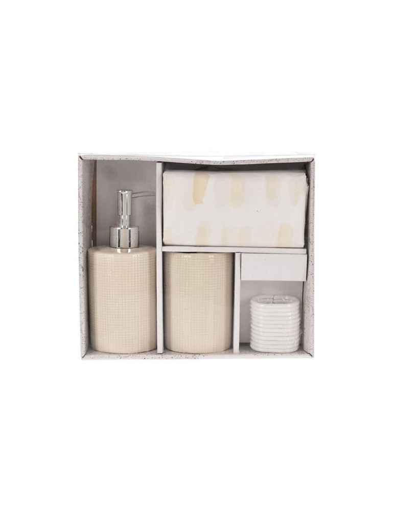 SET DE BAÑO DE 3 PZAS. DISEÑOS Y COLORES VARIADOS