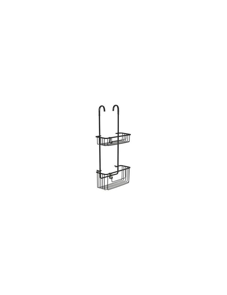 CESTILLO C/ COLGADOR GRIFO 2 ALT ALUMINIUM / BLACK
