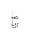 CESTILLO C/ COLGADOR GRIFO 2 ALT ALUMINIUM / BLACK