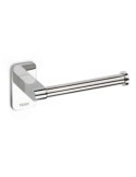 PORTARROLLOS BAÑO SIN TAPA SLIM ACERO INOX