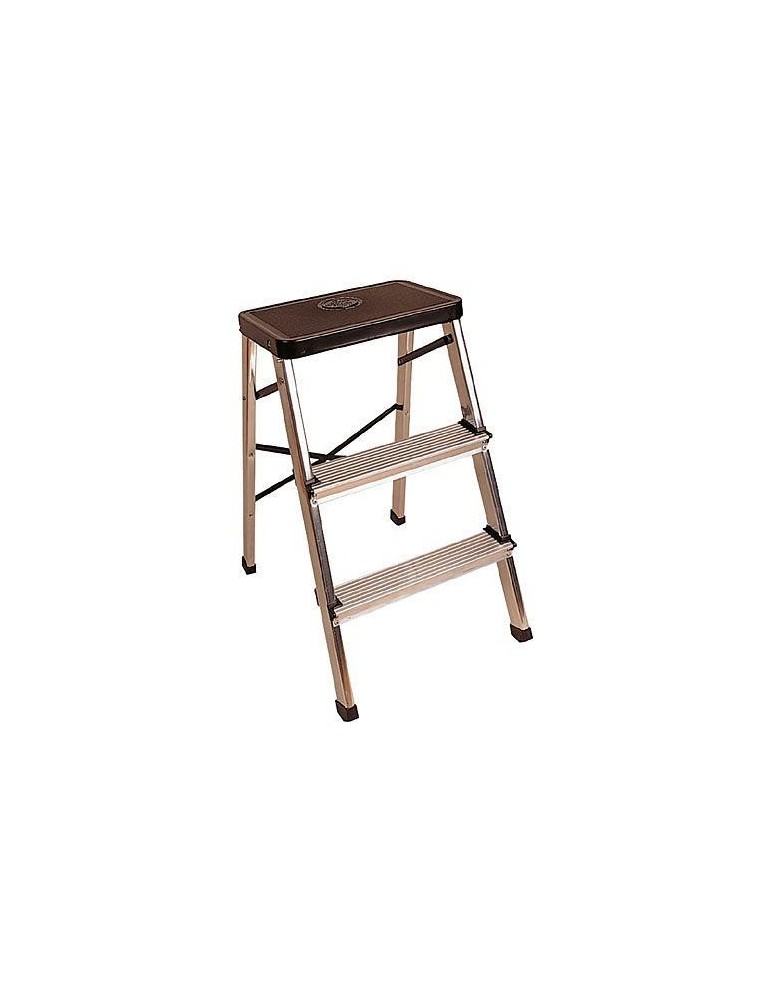 TABURETE ALUMINIO M-3 MT/3001 NEGRO