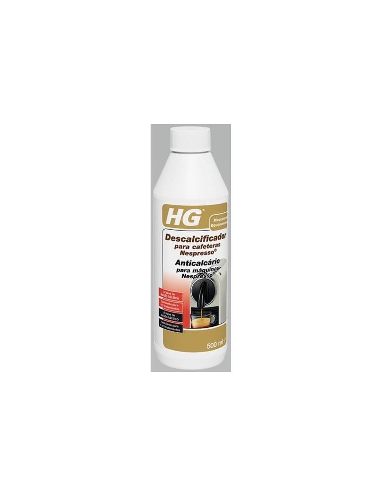 HG DESCALCIFICADOR PARA MAQUINAS NESPRESSO 0,5 L