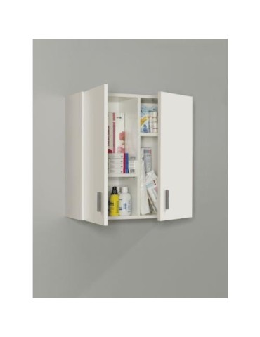 ARMARIO MULTIUSOS COLGAR 2 PUERTAS BLANCO 005148O