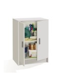 ARMARIO MULTIUSOS BAJO 2 PUERTAS BLANCO 005149O