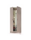 ARMARIO MULTIUSOS 2 PUERTAS ROBLE 180X73X37 07142R