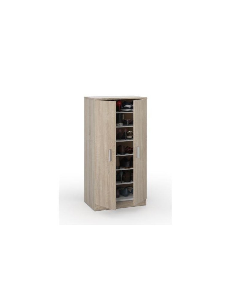 ZAPATERO ARMARIO BASIC ROBLE 108X55X36CM. 007813F