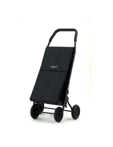 CARRO COMPRA CROSS 4R DENIM NEGRO 45L NO PLEGABLE