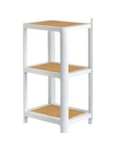 ESTANTERIA RECTANGULAR KLAR BAMBOO PINT 3 S 12140