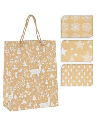 BOLSA REGALO MINI MOTIVOS NAVIDEÑOS ABD101380