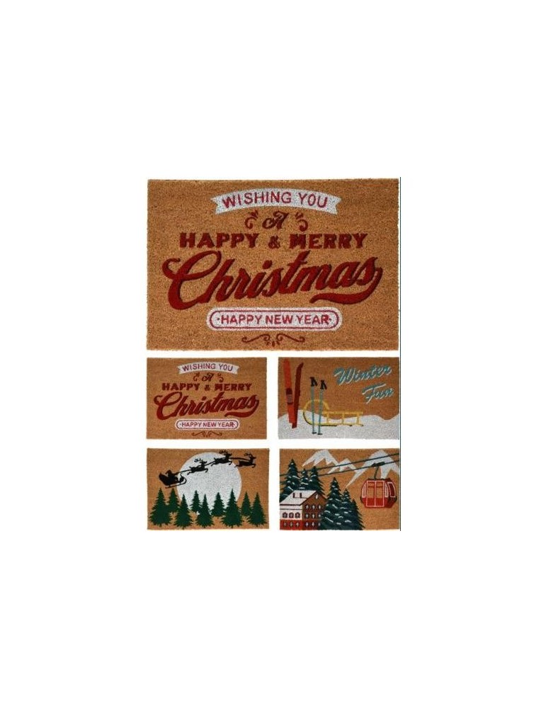 FELPUDO COCO MOTIVOS NAVIDEÑOS  A54200160