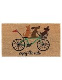 FELPUDO COCO BLANCO BICI 45X70