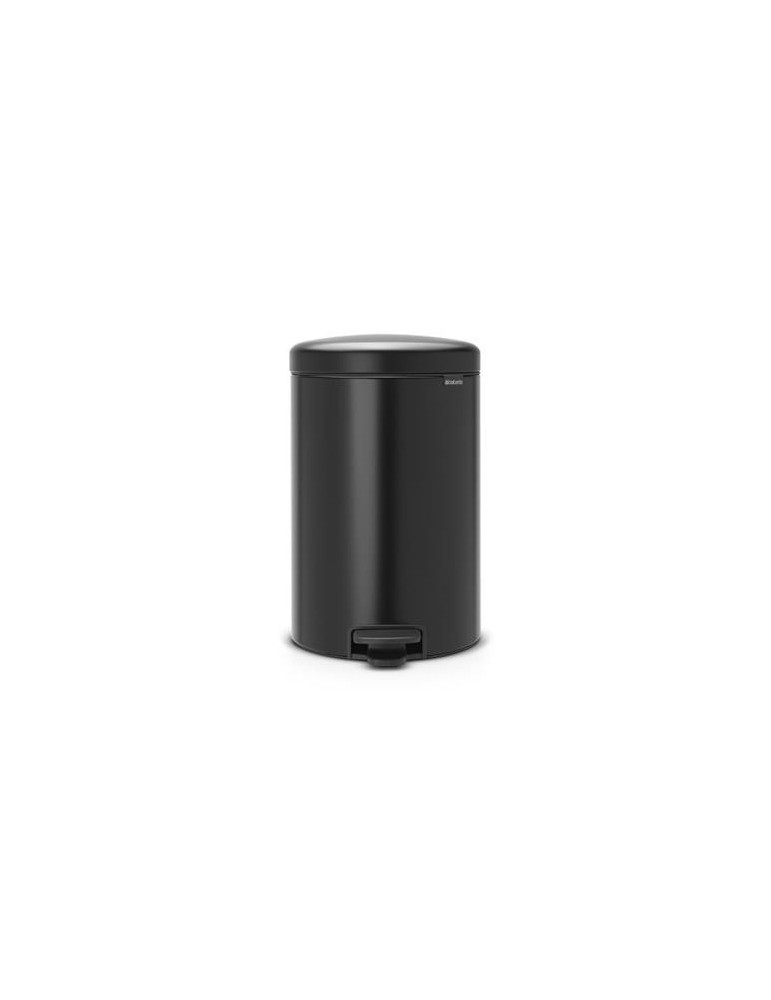 CUBO DE BASURA PEDAL NEGRO 20L NEWICON 114106