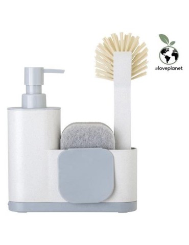 SET FREGADERO MONOBLOC CON DOSIFICADOR DE JABON