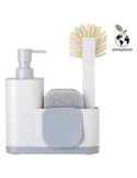 SET FREGADERO MONOBLOC CON DOSIFICADOR DE JABON
