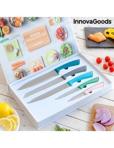 JUEGO 5 CUCHILLOS COCINA  V0103137