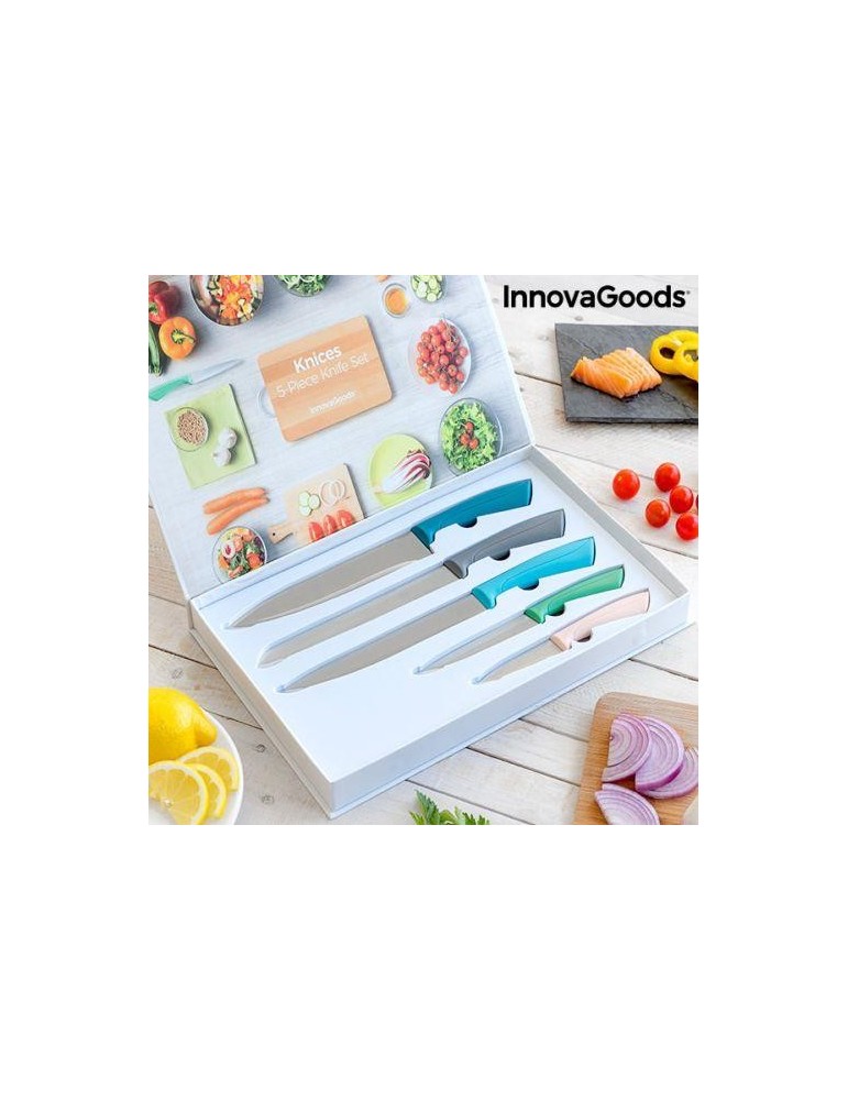JUEGO 5 CUCHILLOS COCINA  V0103137