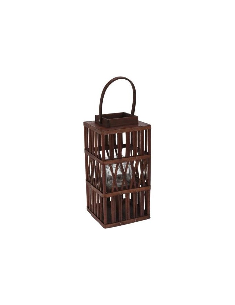 LINTERNA FAROL MADERA 38CM AAE325750