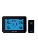 ESTACION METEOROLOGICA NEGRA RETROILUM +SENSOR EXT
