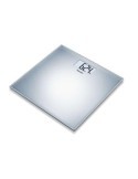 BASCULA VIDRIO PLANA 150KG SILVER GS-202