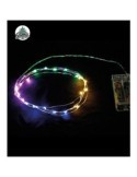 HILO 1 M. 10 LED MULTICOLOR PILAS 22053