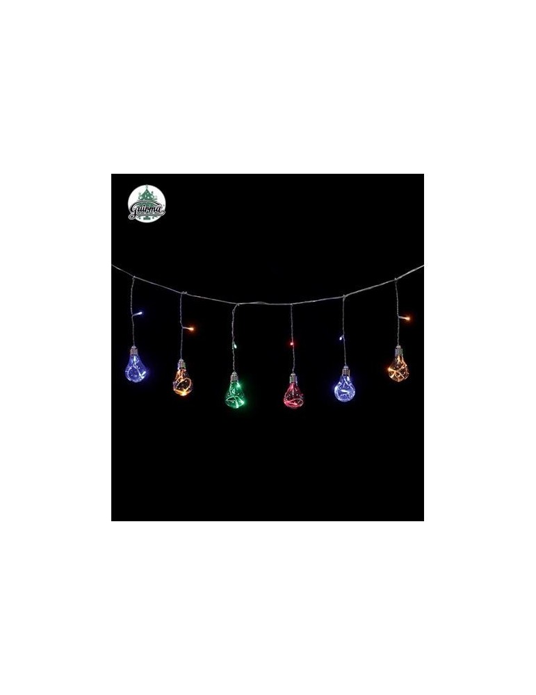 20 BOMBILLAS 4 LED MULTICOLOR 22128