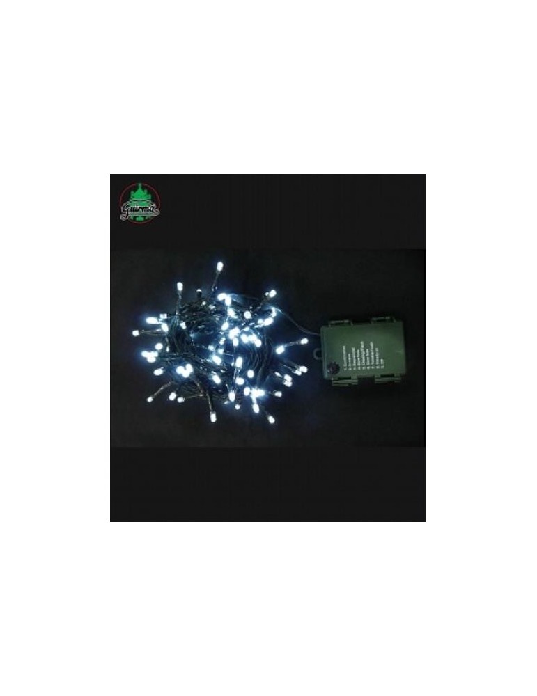 GUIRNALDA 96 LED BCO.EXTERIOR MULTIFU.PILAS 2254