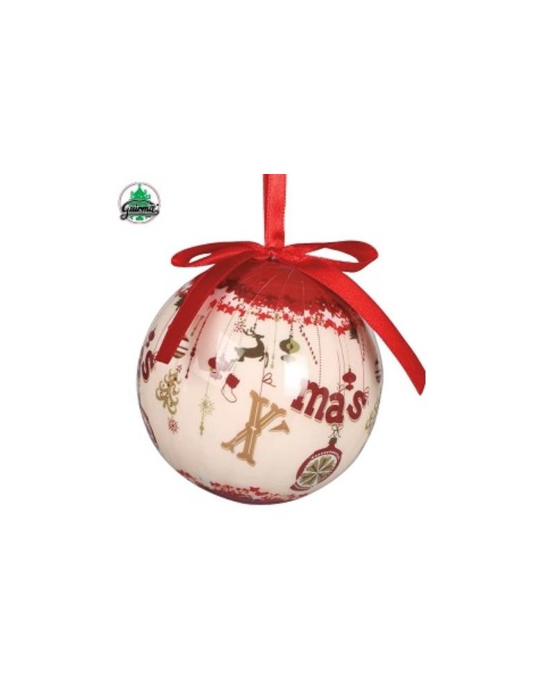 BLISTER 6 BOLAS DECO.X-MAS 60MM 28007