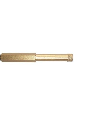 CORONA DIAMANTE PORCELANICO P/TALADRO ROJA 12 MM