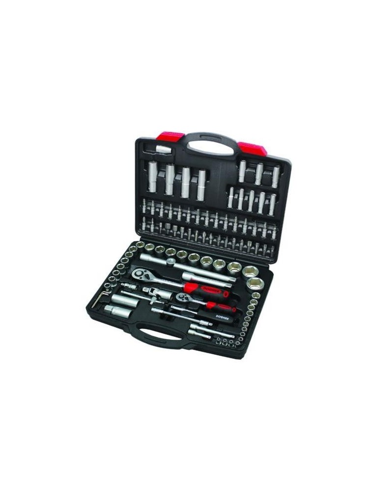 JUEGO VASOS HEX 94PZS 1/4" Y 1/2" STD
