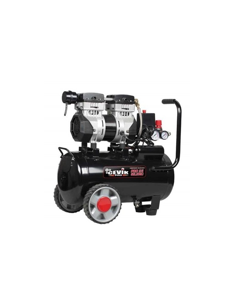 COMPRESOR SILENCIOSO 24LT 1.5HP CEVIK PRO