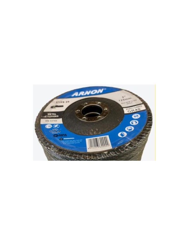 DISCOS LAMINAS MIL HOJAS ZIRCONIO LAMARNON  125/40
