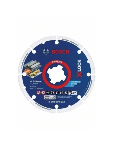 DISCO CORTE DIAMANTE 115MM X-LOCK
