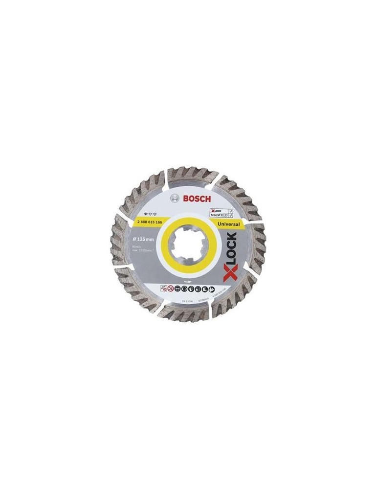 DISCO DE DIAMANTE X-LOCK STANDARD 125X22.23X2X10