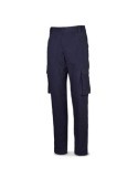 PANTALON STRETCH BASICO AZUL  T-38