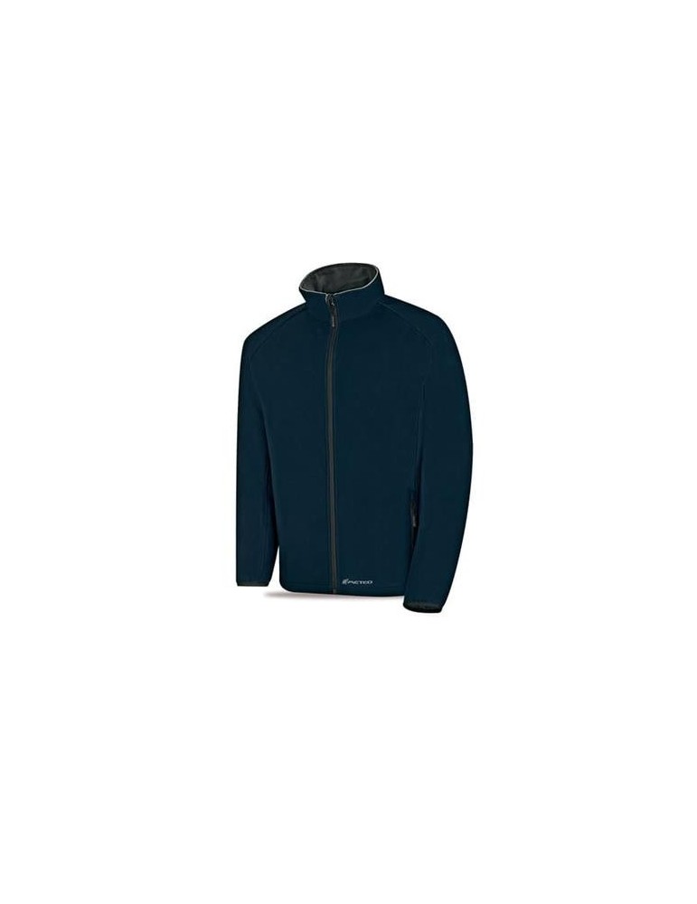 CAZADORA SOFTSHELL CUARZO AZUL MARINO TALLA M
