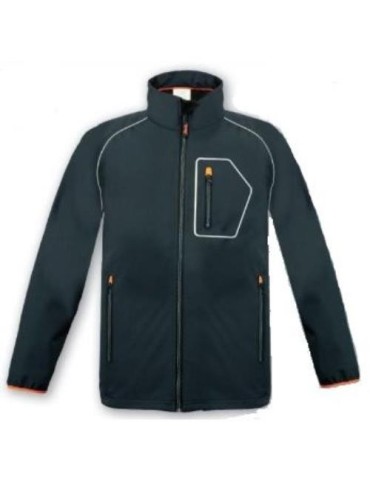CHAQUETA SOFTSHELL ELITE BICOLOR L4000 - TALLA L