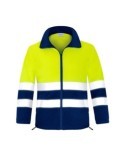 FORRO POLAR A.V. ABIERTO BICOLOR 3051AFAM T- XL