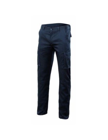 PANTALON ALGODON/FIBRA/POLIESTER STRETCH NEGRO T48