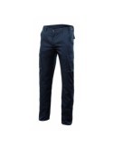 PANTALON ALGODON/FIBRA/POLIESTER STRETCH NEGRO T50