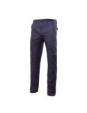 PANTALON ALGODON/FIBRA/POLIESTER STRETCH MARINO 38