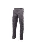 PANTALON ALGODON/FIBRA/POLIESTER STRETCH GRIS  T50