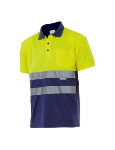 POLO BICOLOR ALTA VISIBILIDAD M/CORTA 173 70 T- XL