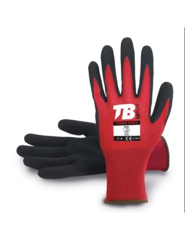 GUANTE POLIESTER S/COSTURAS ROJO 700RMF TOUCH-9
