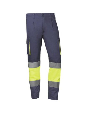 PANTALON AZUL MARINO/AMARILLO MYKONOS T.3XL
