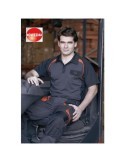 POLO COOL WAY NEGRO/NARANJA 964 M