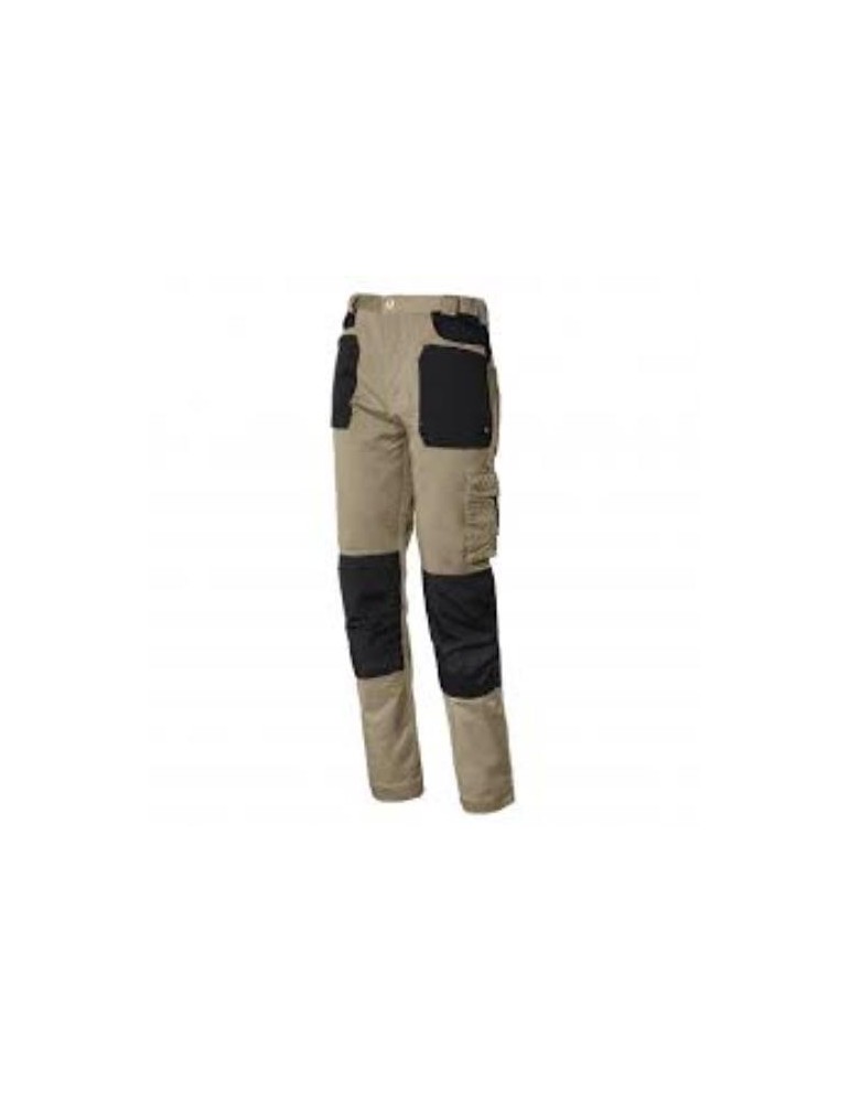 PANTALON STRETCH EN CAJA BEIGE/NEGRO XXL  8730B