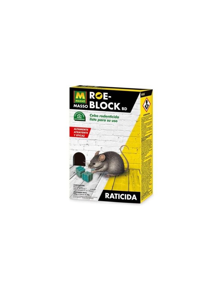 RATICIDA ROE BLOCK 260GR.  231534