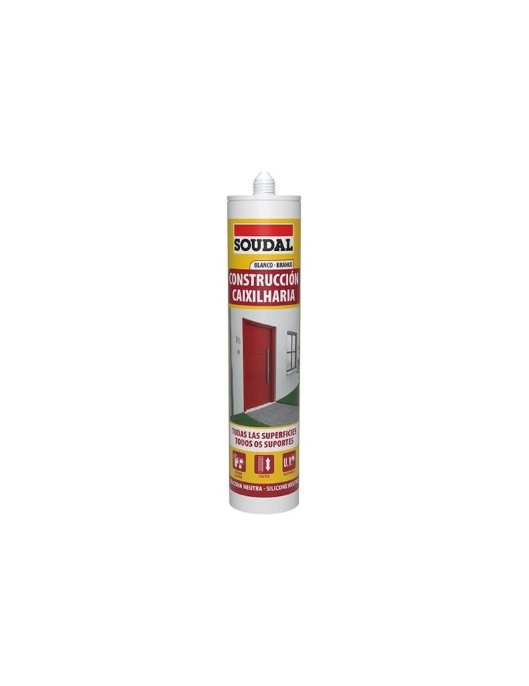 SILICONA CONSTRUCCION NEUTRA BLANCO 290ML
